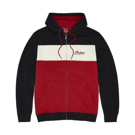 Script Logo Colorblock Hoodie