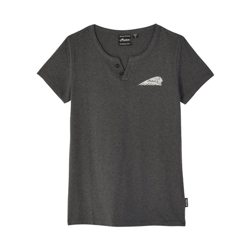 Women's Block IMC Circle Henley T-Shirt