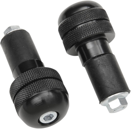 [156005] Anti-Vibration Handlebar End, Black