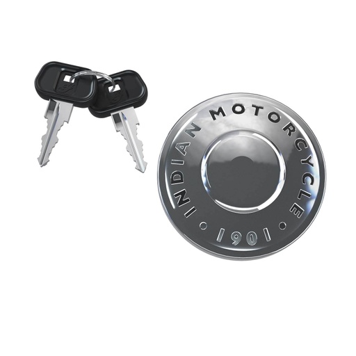 [2884600-156] Locking Fuel Cap, Chrome