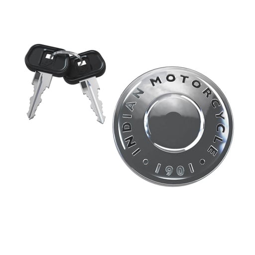 [2884600-156] Locking Fuel Cap, Chrome