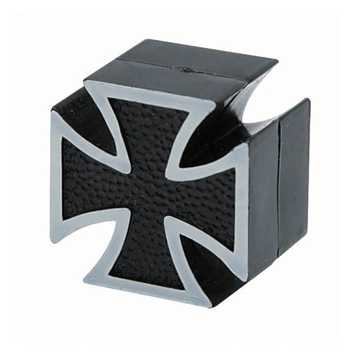 [555896] Maltese Cross Valve Stem Caps