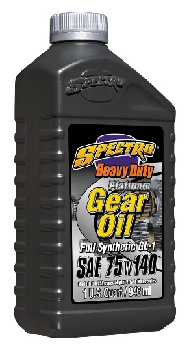 [235206] Heavy Duty Platinum Synthetic Gear Oil SAE 75W 140, 1 liter
