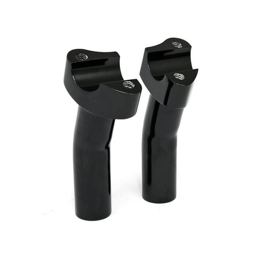 [904407] Forged Aluminum Risers Pullback, 4-1/2" Rise, Black
