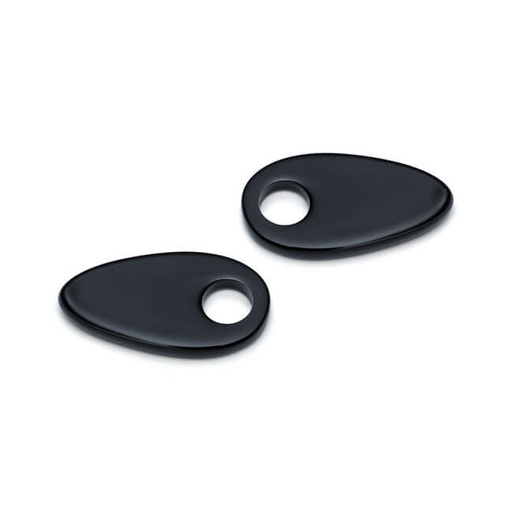 [2578] Fender Strut Cover Plates, Gloss Black
