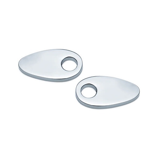 [2577] Fender Strut Cover Plates, Chrome
