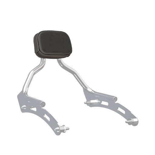 [2890036-VBB] Syndicate Low Profile Passenger Backrest Pad, Gray