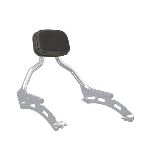 [2890036-VBB] Syndicate Low Profile Passenger Backrest Pad, Gray
