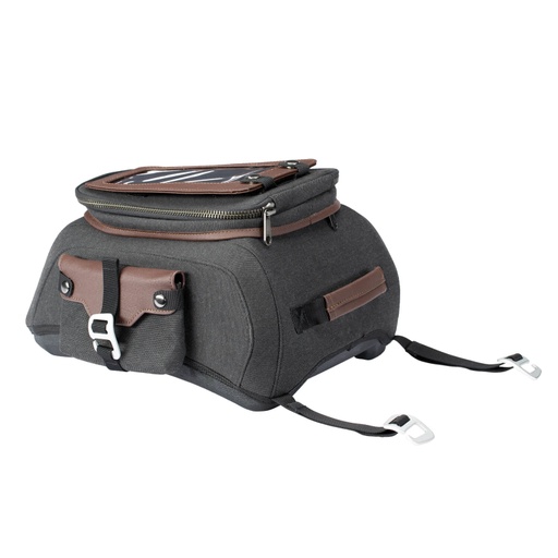[2883517-FBA] All-Weather Vinyl Tank Bag with Protective Phone Pocket