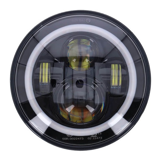 [593570] 7&quot; LED Headlamp, Black