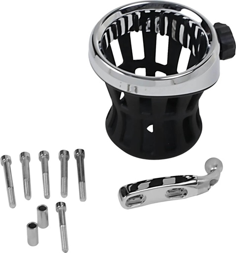 [0636-0019] Drink Holder, 25,4mm Perch Mount, Chrome