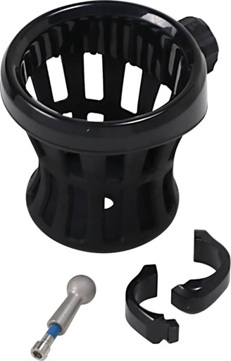 [0636-0086] Drink Holder for 31,8mm Handlebars, Black