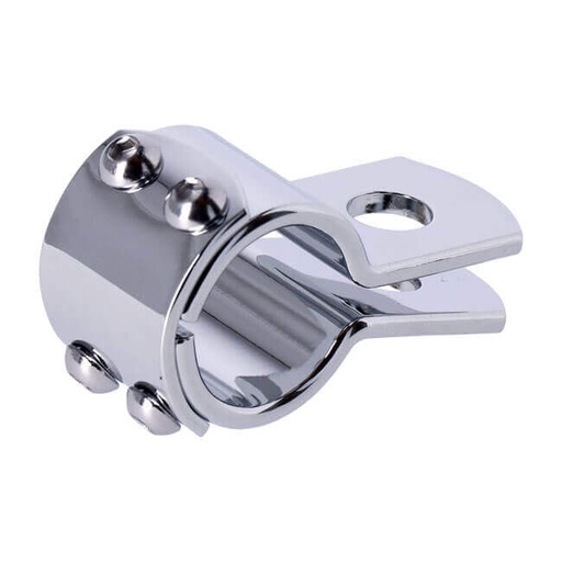 [949968] 3-Piece Clamp 1-1/2&quot;, Chrome Steel