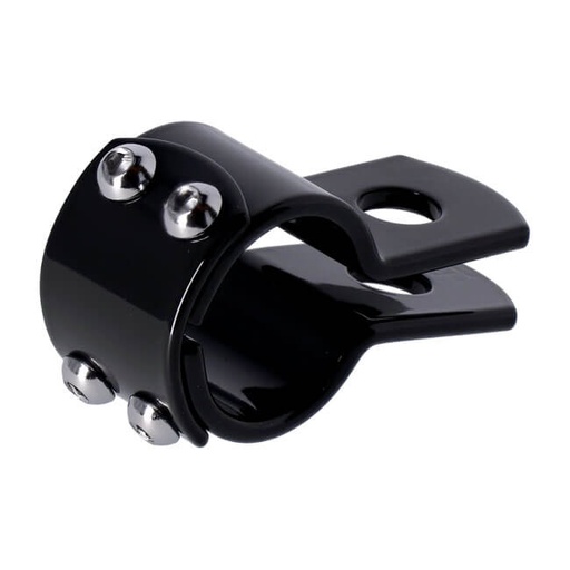[515264] 3-Piece Clamp 1-1/4&quot;, Black Steel