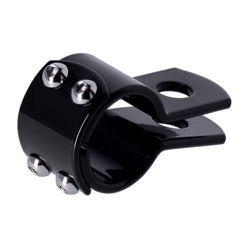 [515263] 3-Piece Clamp 1-1/2&quot;, Black Steel