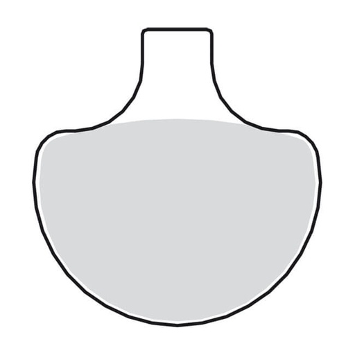 [FA094HH] Double-H Sintered Brake Pad Set