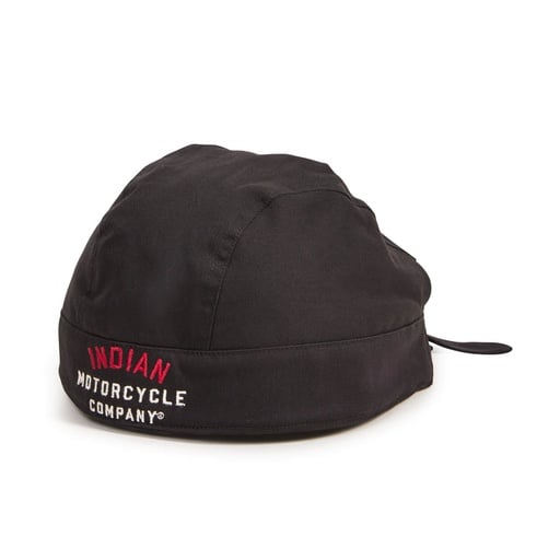 [2861691] Cotton Headwrap, Black