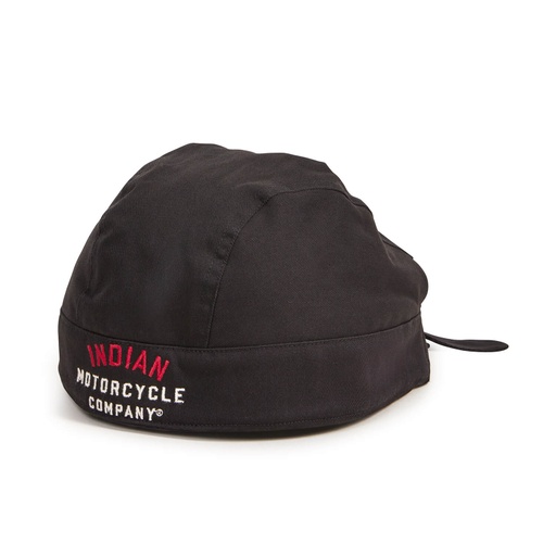 [2861691] Cotton Headwrap, Black