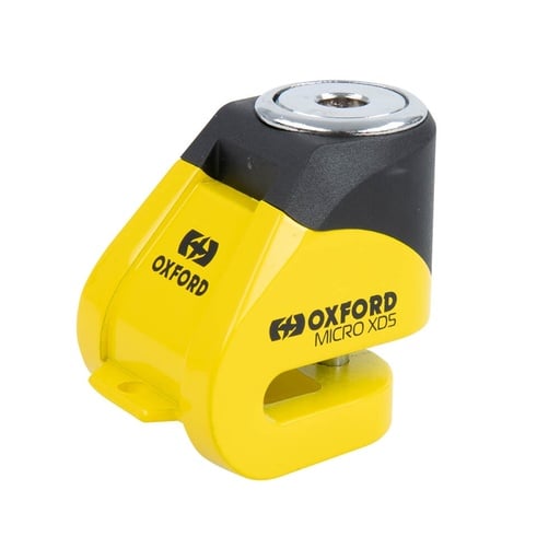 [LK205] Micro XD5 Disc Lock, Yellow/Black