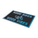 Good Rides, Good Vibes Door Mat