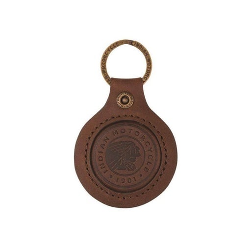 [2863965] Icon Leather Keyring