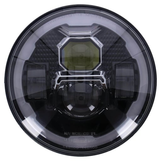 [955822] 7" LED Headlamp Unit, Black