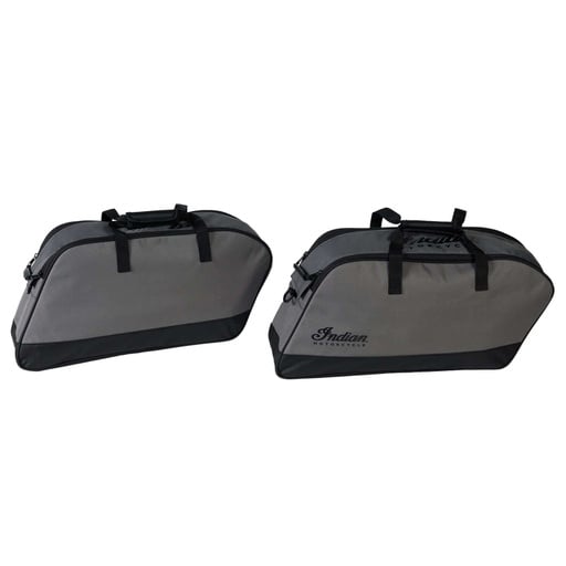 [2891696] Spirit Lake Saddlebag Liner Travel Bags in Black &amp; Gray, Pair