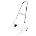 Sissy Bar Kit 21" 1-Piece Upright, Chrome