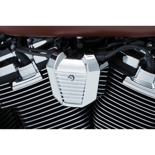 [6466] Precision Coil Cover, Chrome