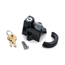 Helmet Lock, Black, 32mm