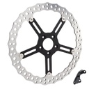 15" Jagged Big Brake Rotors, Hub Mount, Left Side