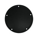 Derby Cover, OEM Style Domed, Black Wrinkle