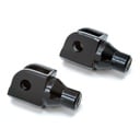 Footpeg Adapter Tapered, Gloss Black