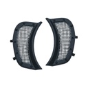 Mesh Headlamp Vent Accent, Satin Black