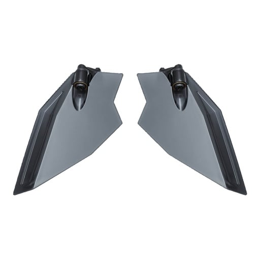 [6578] Adjustable Upper Air Deflectors, Dark Smoke