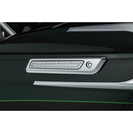 [5476] LED Saddlebag Hinge Accents, Chrome