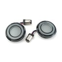 Rear Tracer LED Turn Signal Insert Set, Smoke Lens