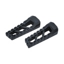 Riot Footpegs, Satin Black