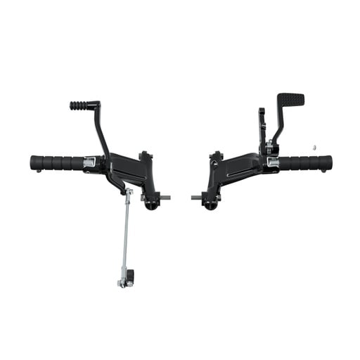 [2890548-626] Mid Foot Controls, Jet Black