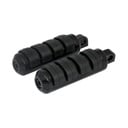 Comfort Foot Pegs, Small Diameter, Black