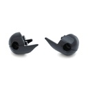Rear Atto Turn Signal Adapters, Gloss Black