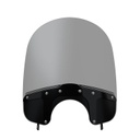 23.8 in. Quick Release Tinted Mid Windshield, Black