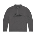Quarter Zip Logo Headdress Top