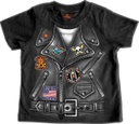 Boys Leather Jacket Toddler T-Shirt