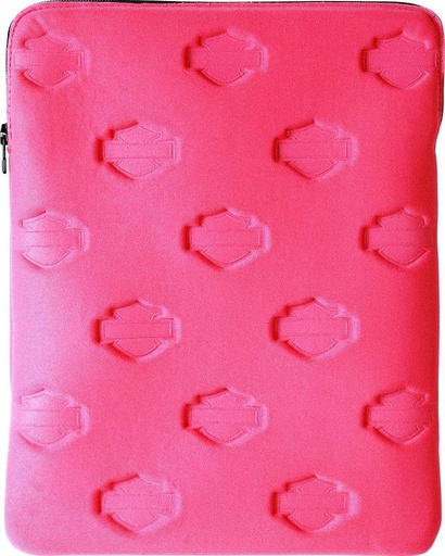 [FONE07291] H-D Pink Molded iPad Sleeve