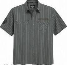 [96616-11VM/000M] Stripe Short Sleeve Shirt, STR