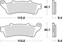 SBS147 Bremseklosser (722) Maxi Carbon