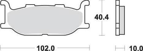 [SBS170MS] SBS170 Bremseklosser (663) Maxi Sinter