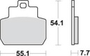 SBS191 Bremseklosser (831) Maxi Sinter