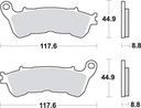 SBS192 Bremseklosser (828) Maxi Carbon